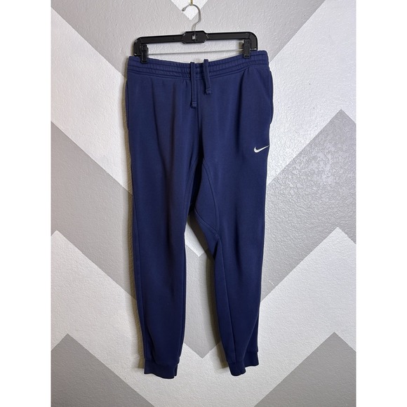 Nike Sportswear Club Fleece Training Joggers 826431-410 Mens Size Medium Blue - Picture 1 of 10